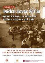 Cartell exposició Isidre Jover & Cia