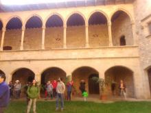 Interior del pati d'armes del Castell de Santa Florentina