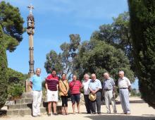 Imatge de grup al Parc del Santuari
